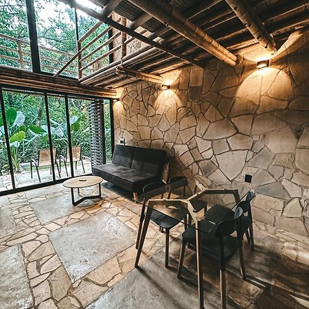 Cabana De Bambu En La Selva Palenque Exterior foto
