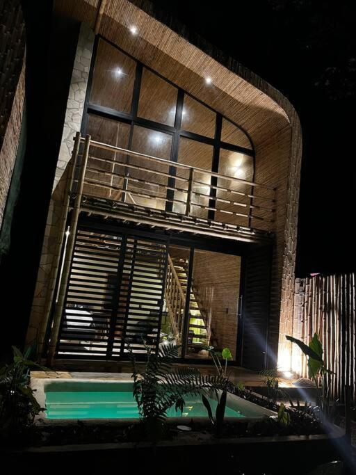 Cabana De Bambu En La Selva Palenque Exterior foto