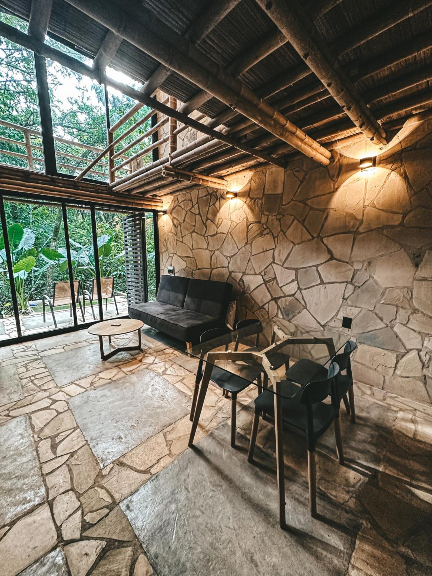 Cabana De Bambu En La Selva Palenque Exterior foto