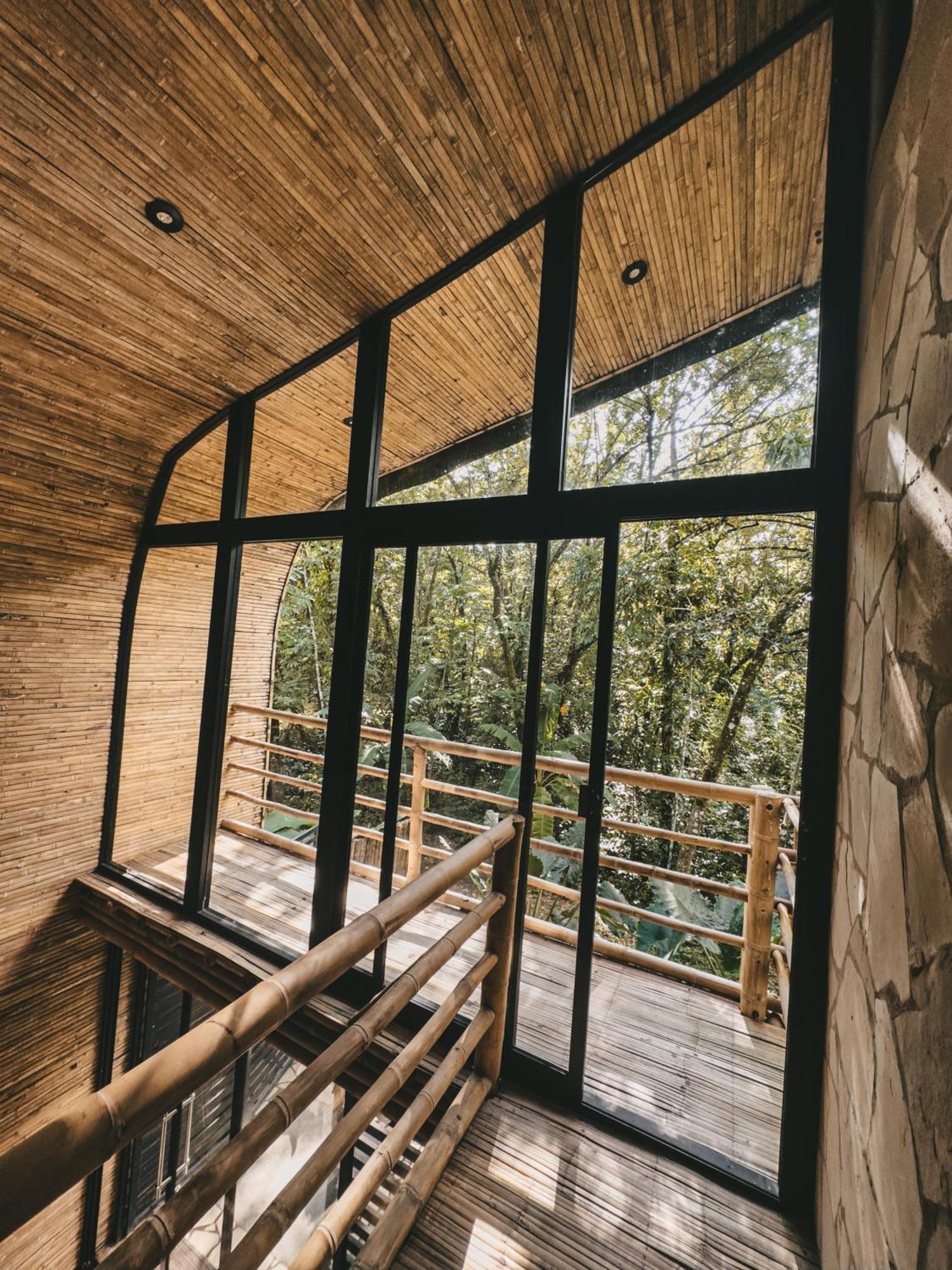 Cabana De Bambu En La Selva Palenque Exterior foto